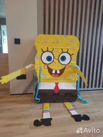 Пиньята+ палка-бита+конфетти