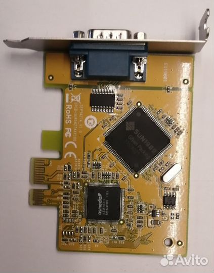 Контроллер COM port PCI-E x1 (плата расширения)