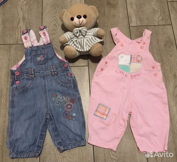 Одежда пакетом для девочки 68