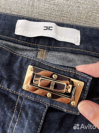 Винтажные джинсы женские Elisabetta Franchi