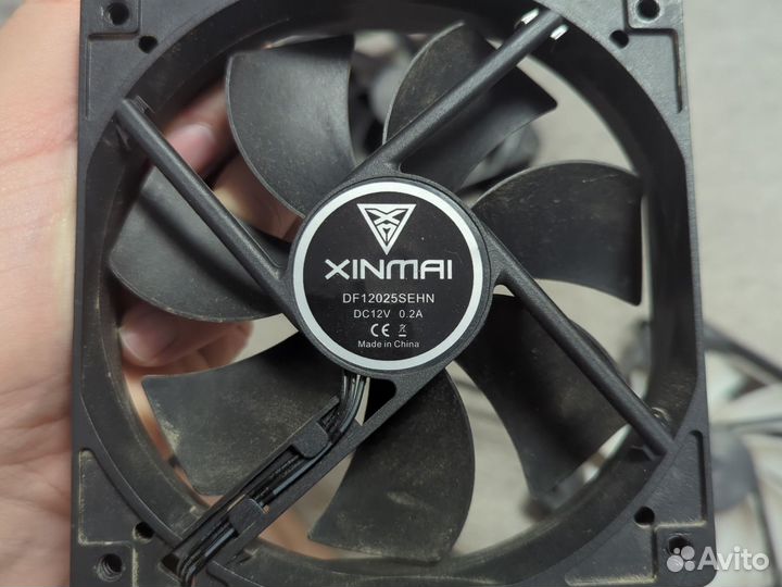 Вентиляторы 120мм 3- 4pin и 1-3pin