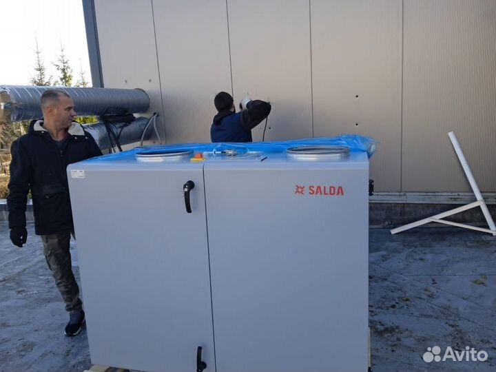 Монтаж вентиляции