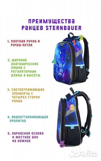 Рюкзак школьный ранец