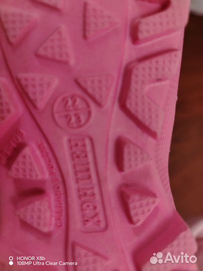 Детские резиновые сапоги