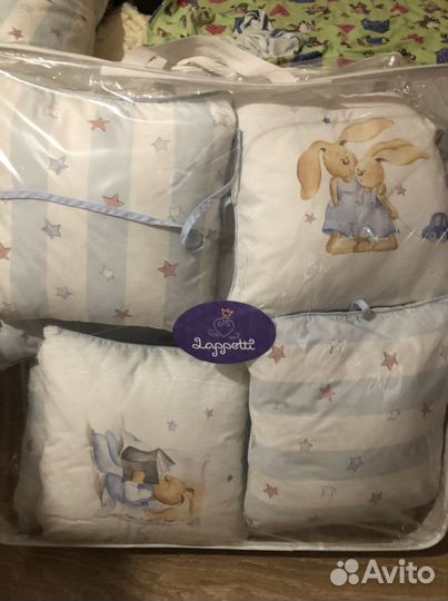 12 подушек(бортики ) lappetti