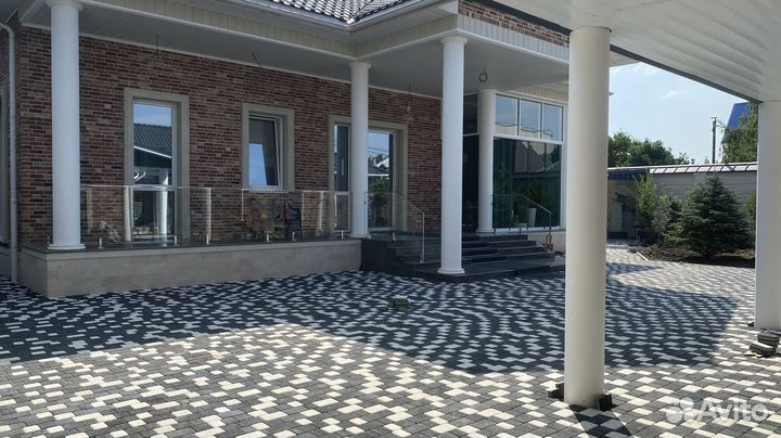 Крупноформатная тротуарная плитка