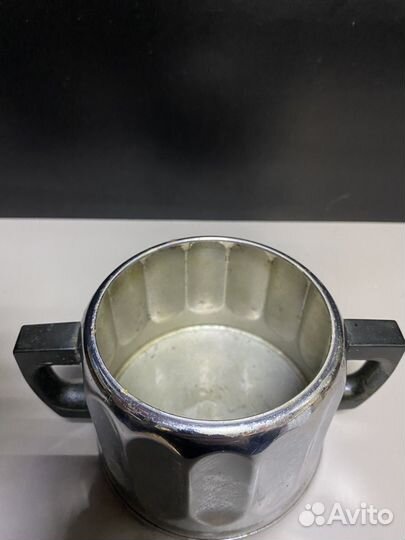 Сахарница мельхиор СССР