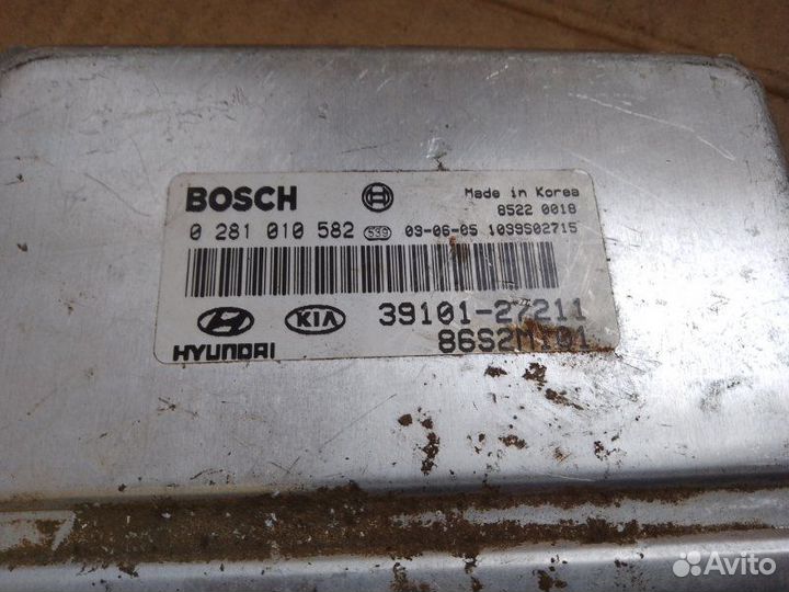 Блок управления двигателем Hyundai Santa Fe