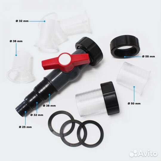 Sunsun фильтр напорный для пруда до 40М3 CPF 20000