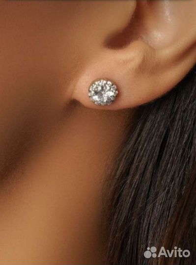 Серебряные серьги