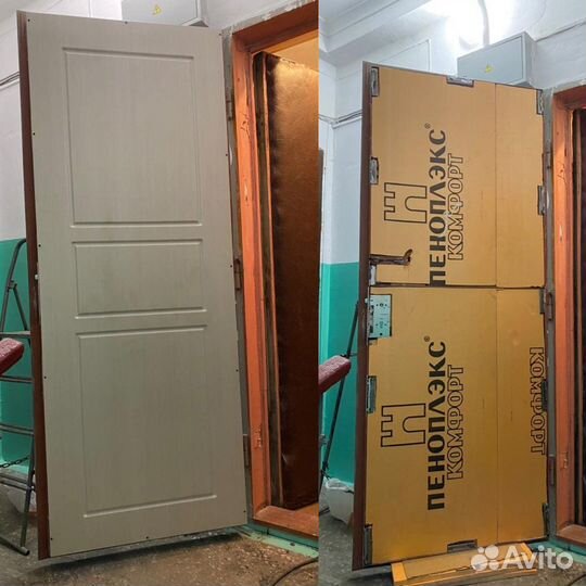 Ремонт и реставрация стальных дверей