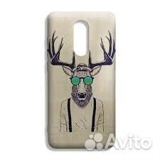 Чехол-бампер c принтом для Xiaomi Redmi 4X (Deer)