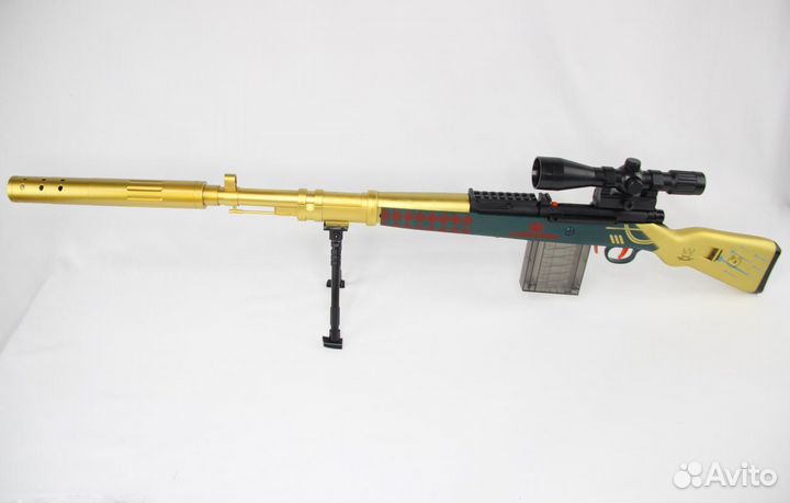Снайперская винтовка детская новая