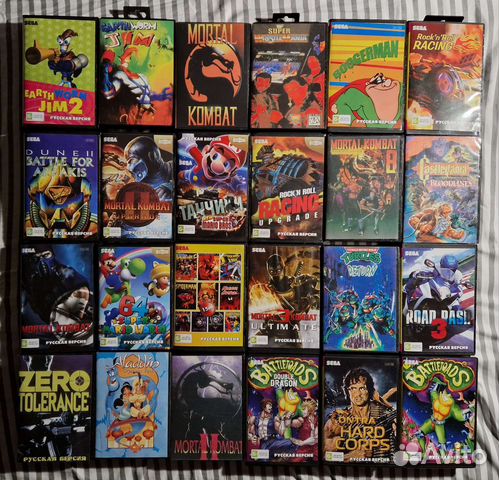 Картриджи sega