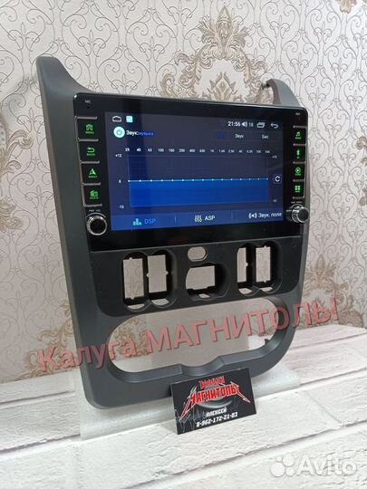 Магнитола Renault Logan андроид новая