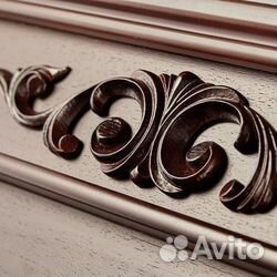 Портал для электрокамина Noce 25 шпон Темный дуб