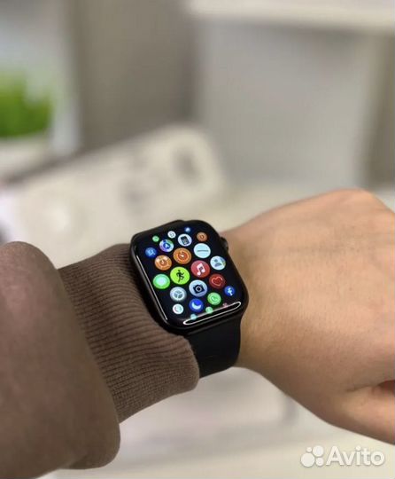 Apple watch 9 (яблоко при включении)