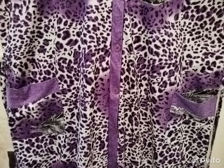 Халат женский х/б новый 56