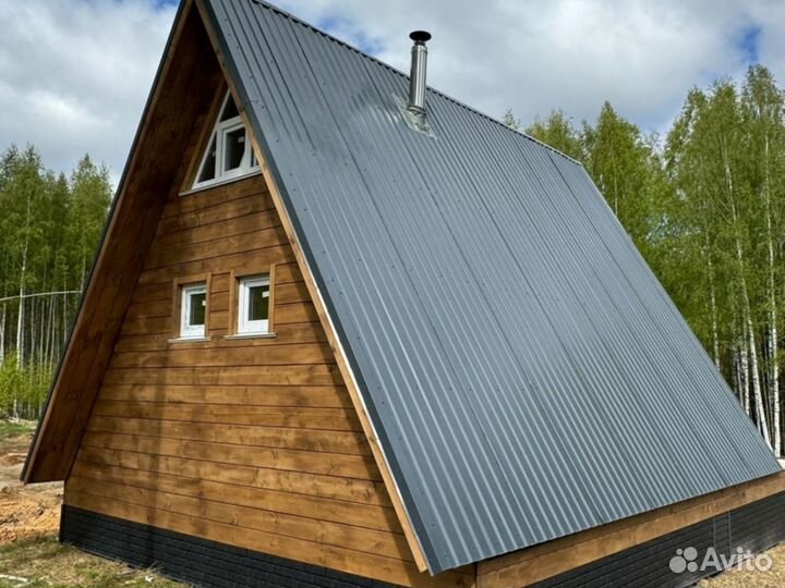 Каркасный дом под ключ. Есть ипотека