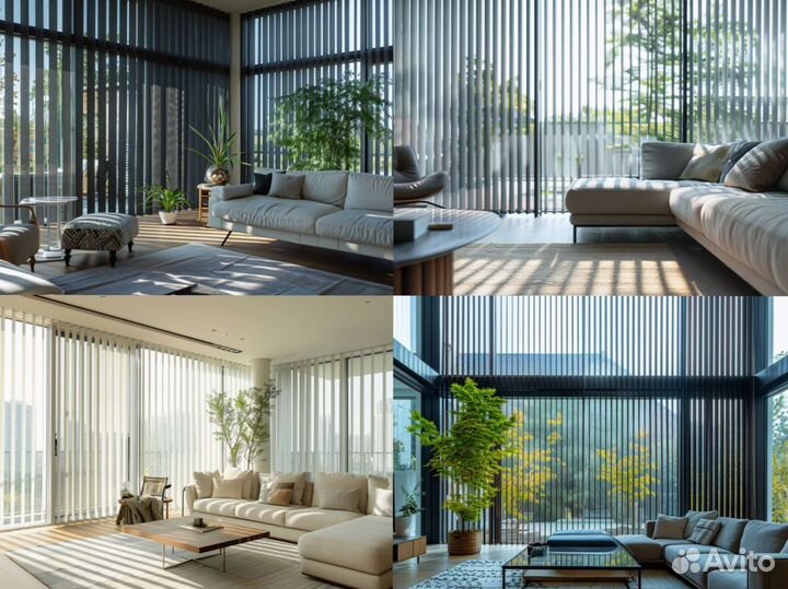 Рулонные шторы блэкаут с электроприводом