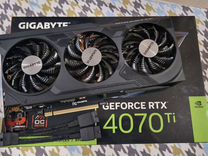 Видеокарта RTX 4070ti gigabyte