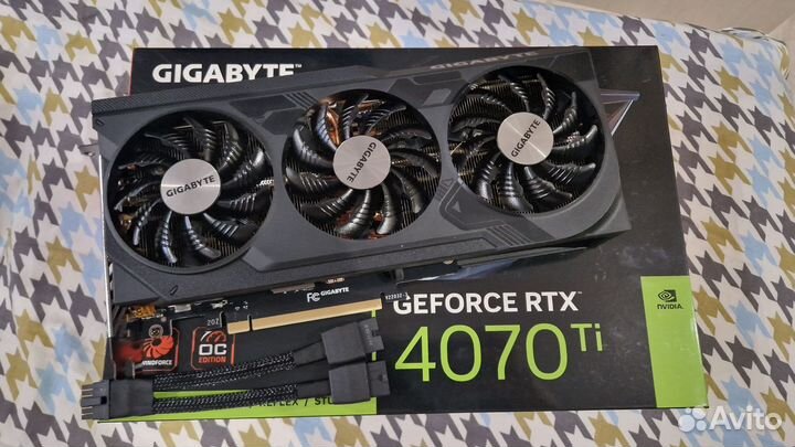 Видеокарта RTX 4070ti gigabyte