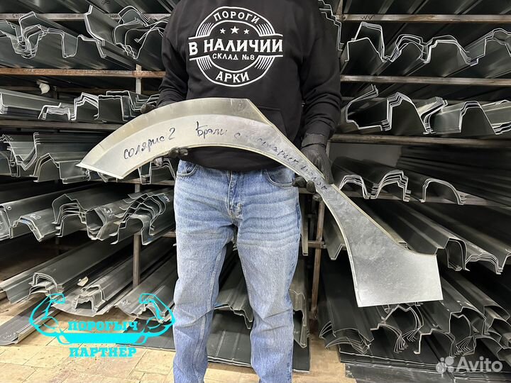 Кузовная правая Арка Hyundai Solaris 2