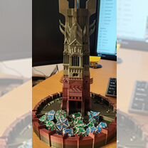 Dice tower/ Башенка для DnD/ Властелин колец