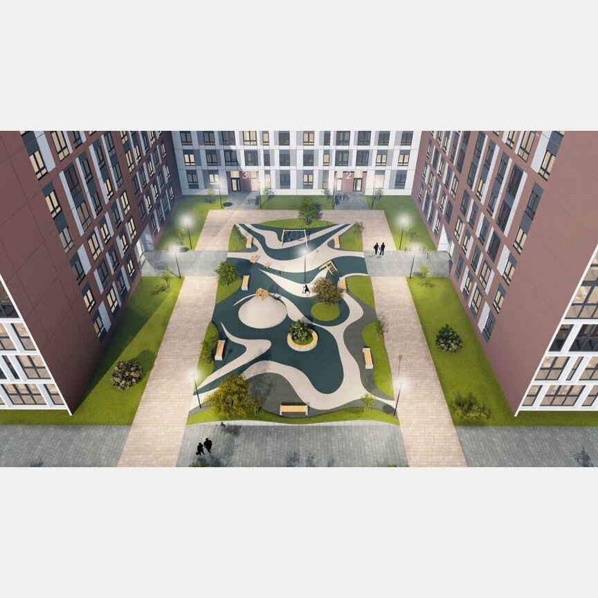 2-к. квартира, 54,2 м², 5/8 эт.
