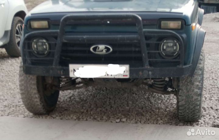 Силовые бампера Нива