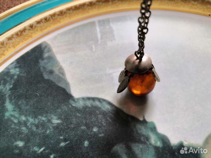 Подвеска Кулон СССР Янтарь 60-е