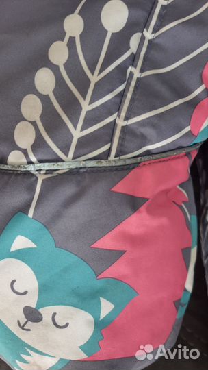 Зимний комбинезон для девочки 86