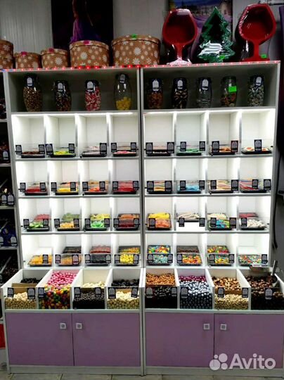 Витрины для сухофруктов и орехов