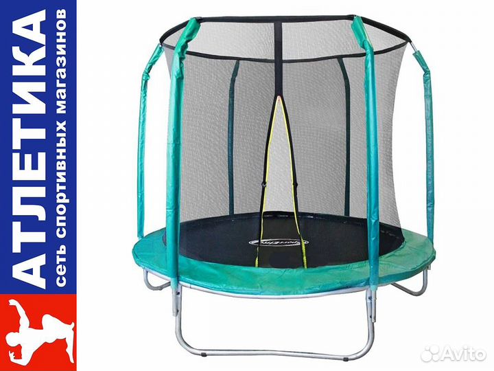 Уличный каркасный батут 6FT c сеткой