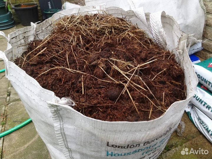 Навоз перегной в мешках