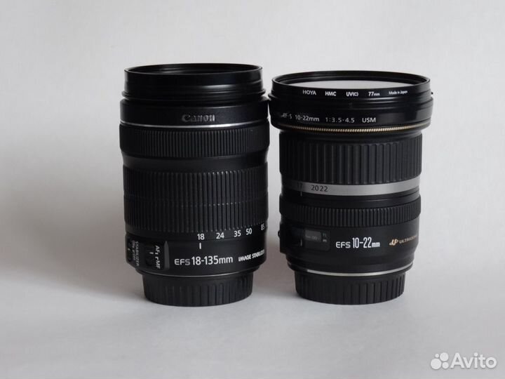 Canon 18-135 nano USM,Canon 10-22 и другие