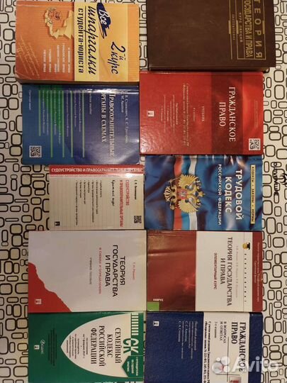 Книги, шпаргалки по юриспруденции