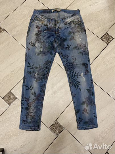 Джинсы скинни летние