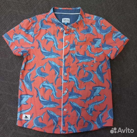 Рубашка для мальчика 122