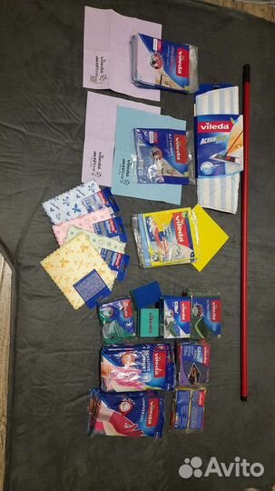 Швабра Vileda activ MAX и разная Vileda