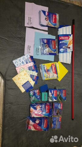 Швабра Vileda activ MAX и разная Vileda