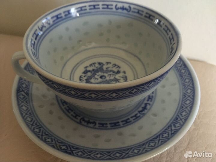 Подарочный набор для чая/кофе рисовый фарфор Китай