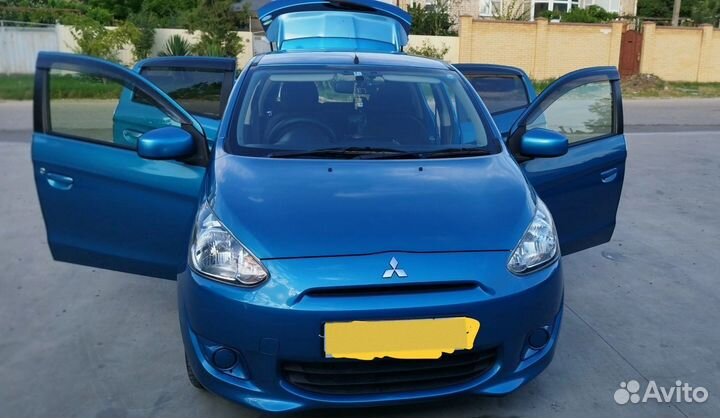 Mitsubishi Mirage 1.0 CVT, 2014, 107 000 км