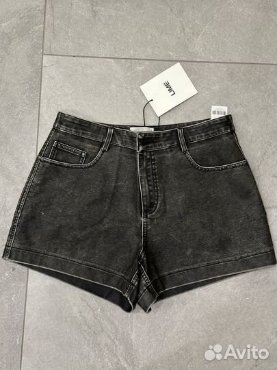 Кожаные шорты lime новые с биркой S