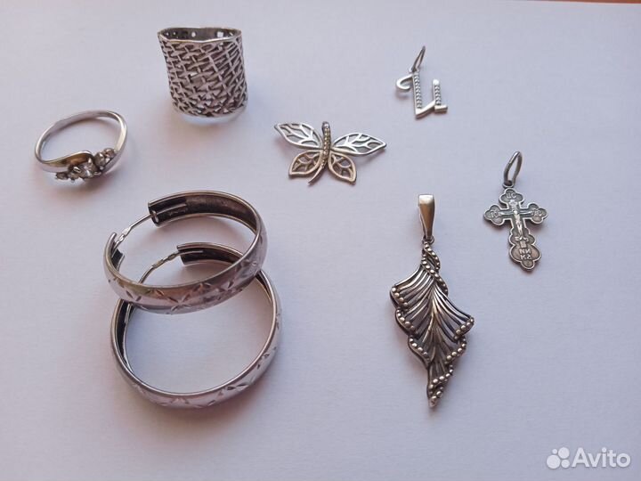 Украшения из серебра