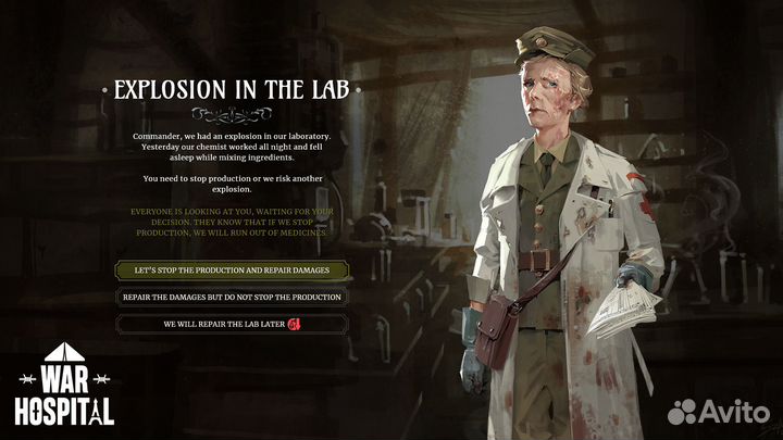 War Hospital PS5, английская версия