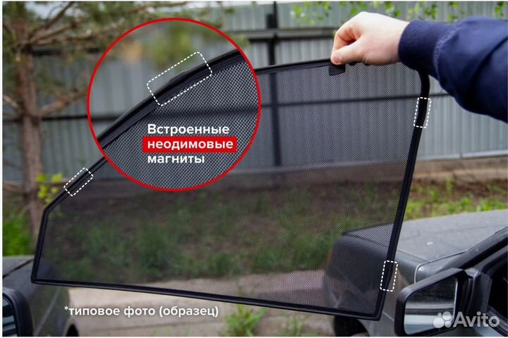 Каркасные шторки на магнитах 