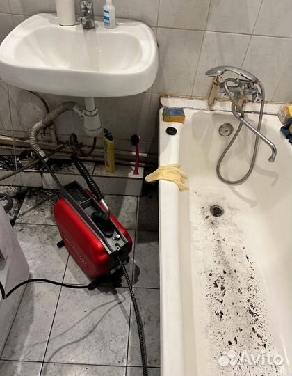 Прочистка труб Чистка канализации Очистка засора