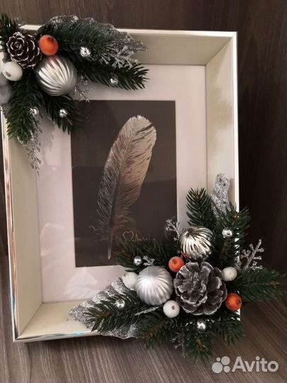 Рамка для фотографии на новый год