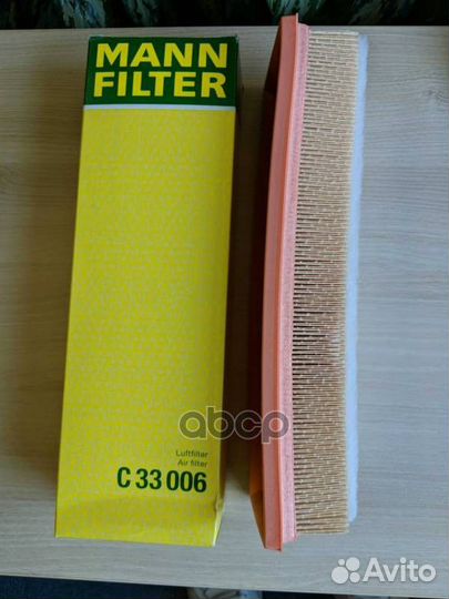 Фильтр воздушный mann-filter C 33 006 (16 54 69